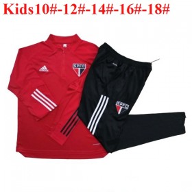 São Paulo 2020/2021 Bambino Tute Felpe da Allenamento M001